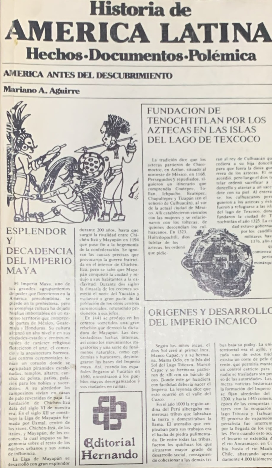 Historia de América Latina (Hechos - Documentos - Polémica): América antes del descubrimiento