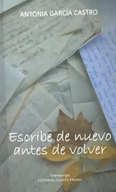 Escribe de nuevo antes de volver