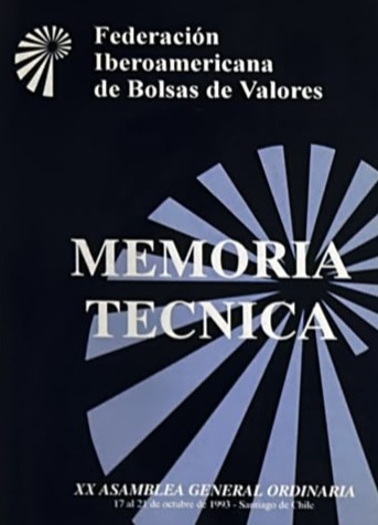 Memoria técnica: XX Asamblea General Ordinaria