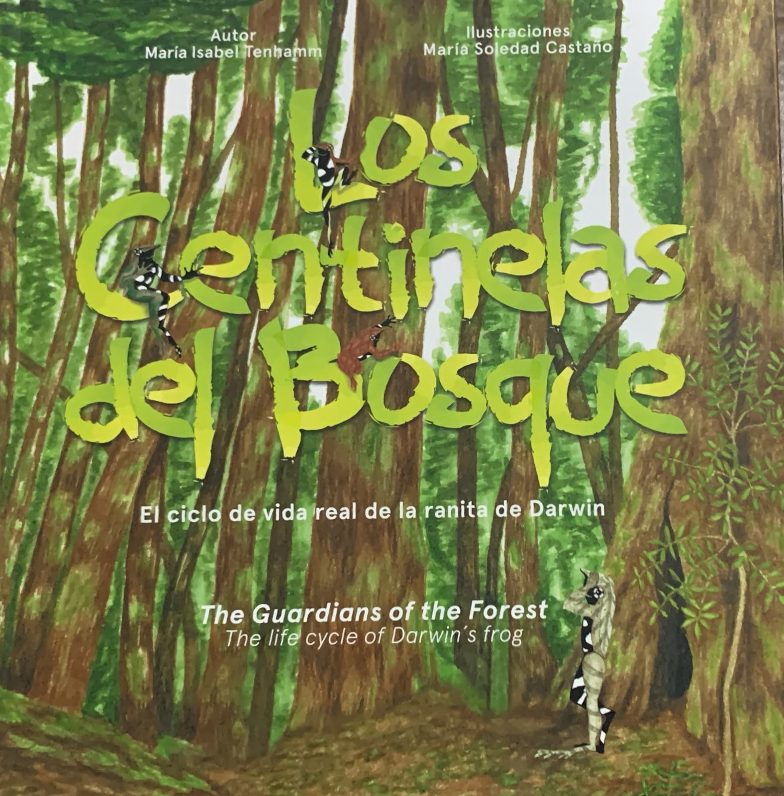 Los Centinelas del Bosque: El ciclo de vida real de la ranita de Darwin / Tapa Dura