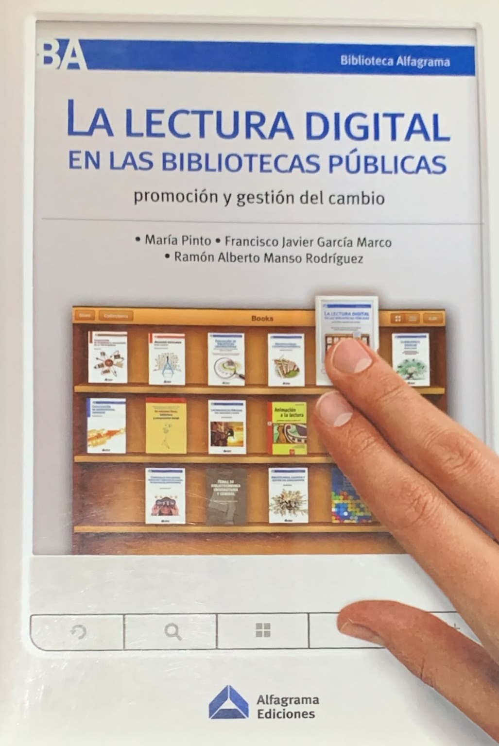 La lectura digital en las bibliotecas públicas: Promoción y gestión del cambio
