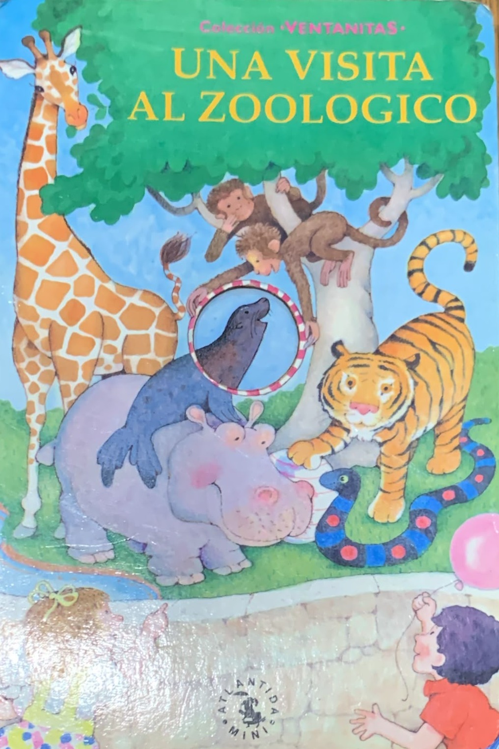 Colección ventanitas: Una visita al zoológico / Tapa Dura