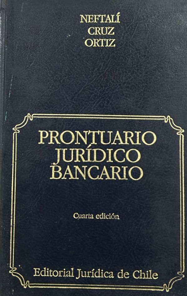 Prontuario jurídico bancario / Tapa Dura