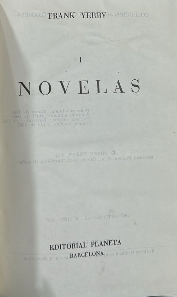 Novelas I / Tapa Dura