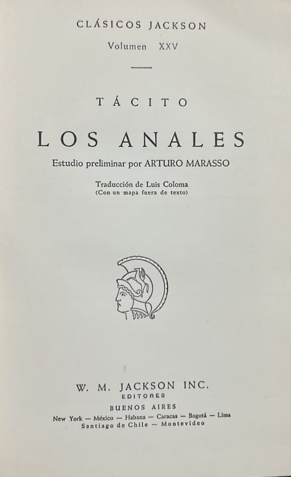 Los Anales: Volumen XXV / Tapa Dura