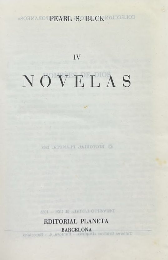 Novelas IV / Tapa Dura