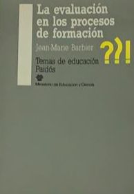 La evaluación en los procesos de formación