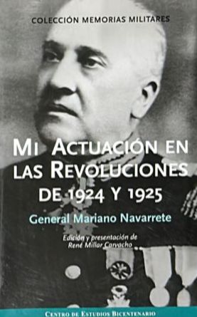 Mi actuación en las revoluciones de 1924 y 1925