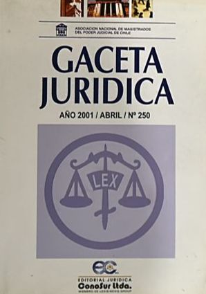 Gaceta Jurídica. Año 2001 / Abril / N° 250