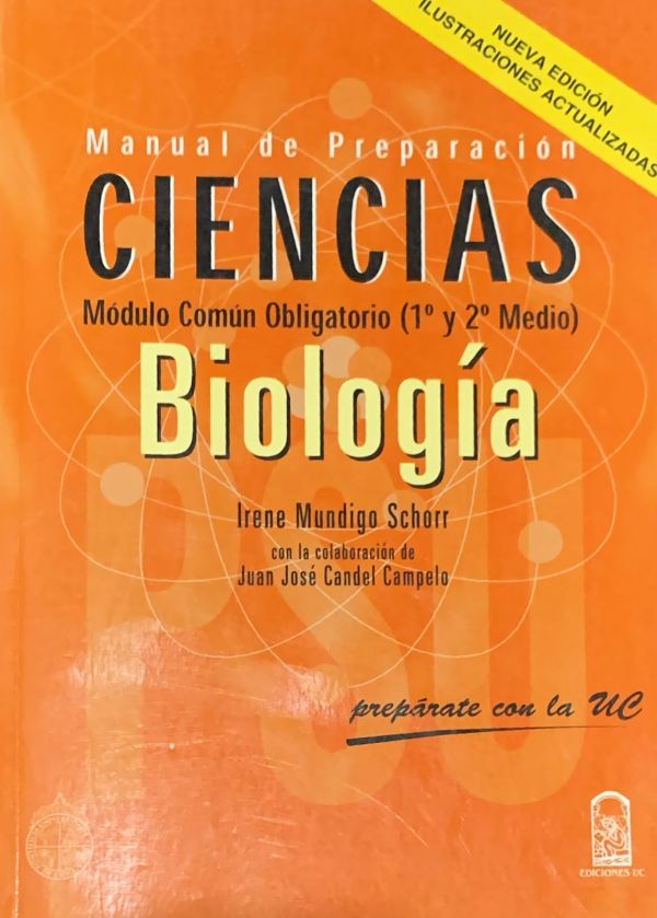 Manual de Preparación Ciencias: Biología – Módulo Común Obligatorio (1° y 2° Medio) (sistema de borrado no disponible)