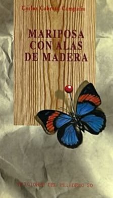 Mariposa con alas de madera