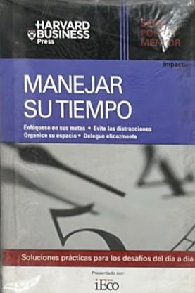 Serie Pocket Mentor: Manejar su tiempo / Tapa Dura