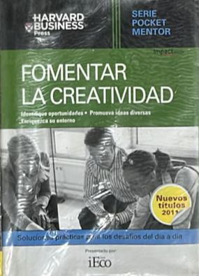 Serie Pocket Mentor: Fomentar la creatividad / Tapa Dura