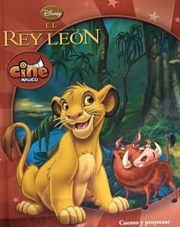 El Rey León: Cine mágico, cuento y proyector / Tapa Dura