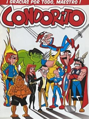 Condorito: ¡Gracias por todo, maestro!
