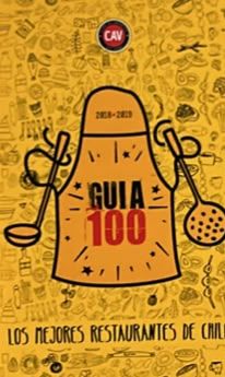 Guía 100: Los mejores restaurantes de Chile