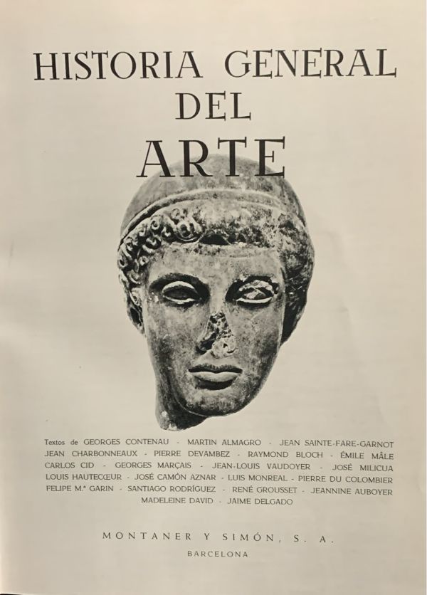 Historia general del arte, Tomo I / Tapa Dura
