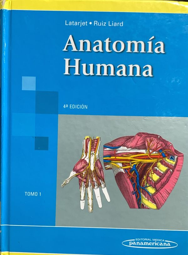 Anatomía humana, Tomo 1, 4.ª edición / Tapa Dura