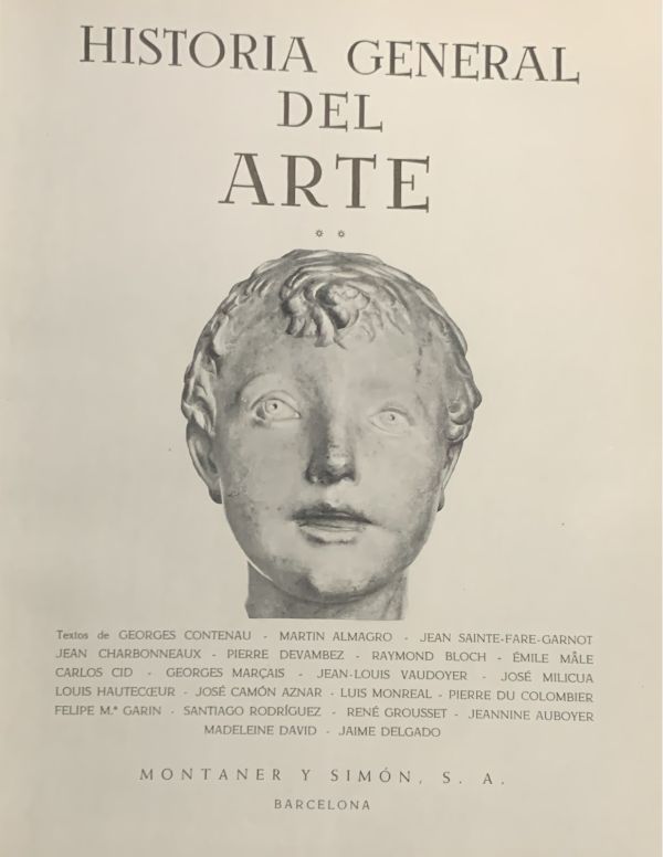 Historia general del arte, Tomo II / Tapa Dura