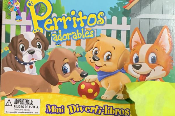 Perritos adorables: Mini Diverti-libros / Tapa Dura
