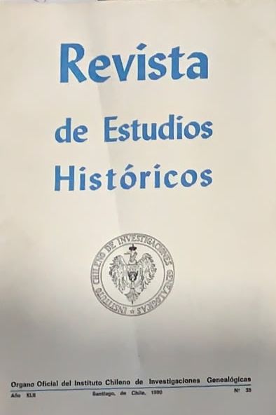 Revista de Estudios Históricos, n.º 35 (1990)