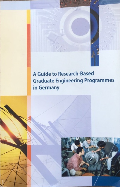 A guide to research-based graduate engineering programmes in Germany