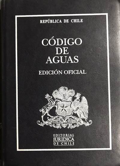 Código de Aguas / Tapa dura