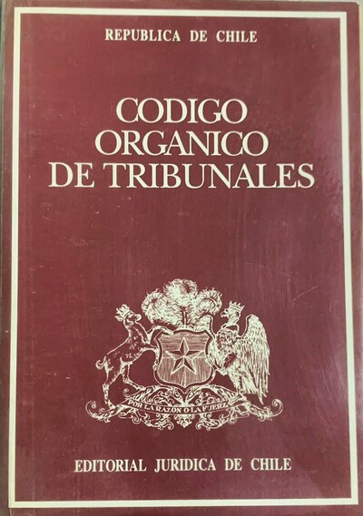 Código orgánico de tribunales