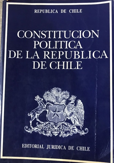 Constitución política de la republica de Chile