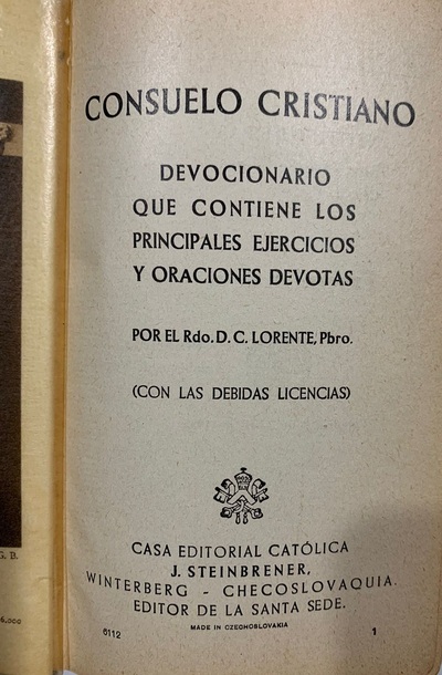 Ecolectura - Consuelo Cristiano : Devocionario que contiene los ...