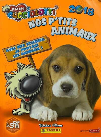 Cucciolotti nos p´tits animaux 2018