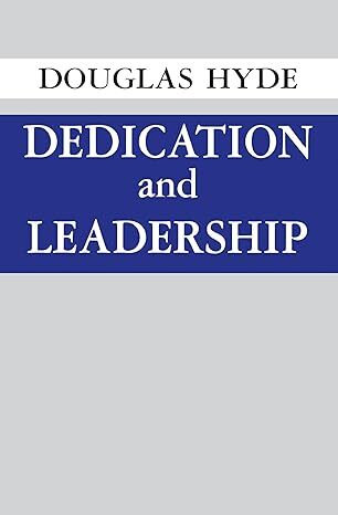 Dedication and leadership