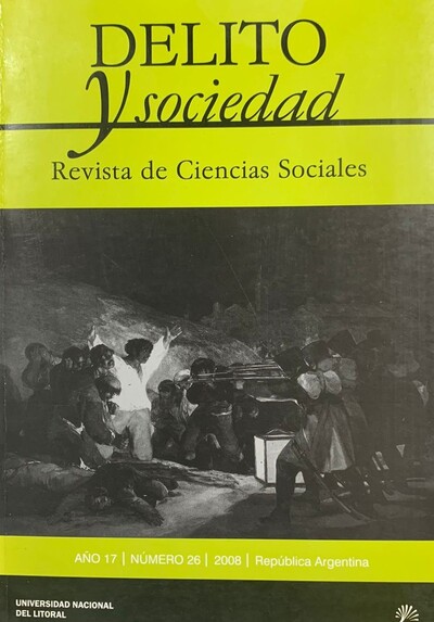 Delito y sociedad: Revista de ciencias sociales, Año 17, número 26, 2008_imagen