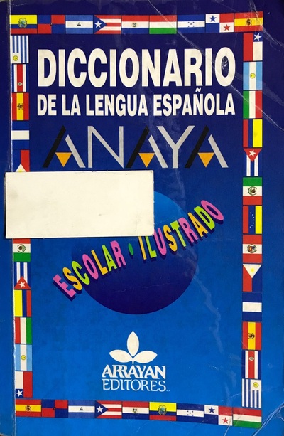 Diccionario ilustrado de español. Primaria