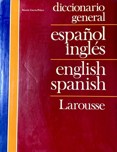 Diccionario generas: Español - Ingles English - Spanish larousse / Tapa Dura 