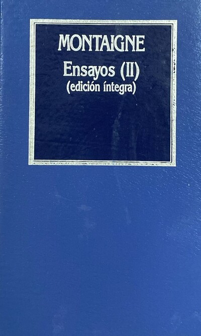 Ensayos (II) (edición íntegra), 23 / Tapa Dura