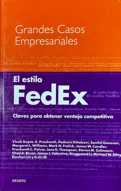 Grandes casos empresariales: El estilo FedEx, Claves para obtener ventaja competitiva / Tapa Dura_imagen
