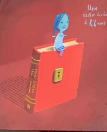 Una niña hecha de libros