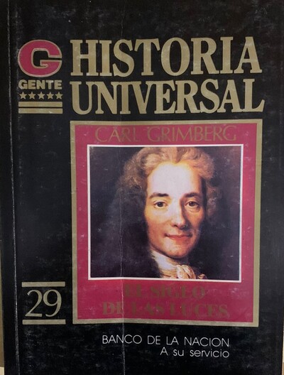 HISTORIA UNIVERSAL - EL  SIGLO DE LAS LUCES  (29) 