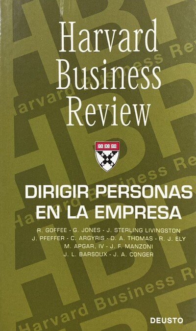 Harvard Business Review: Dirigir personas en la empresa / Tapa Dura