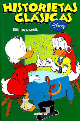 Historietas clásicas Disney: Partitura inédita