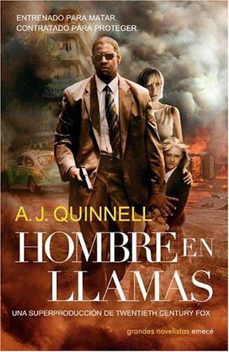 Hombre en llamas
