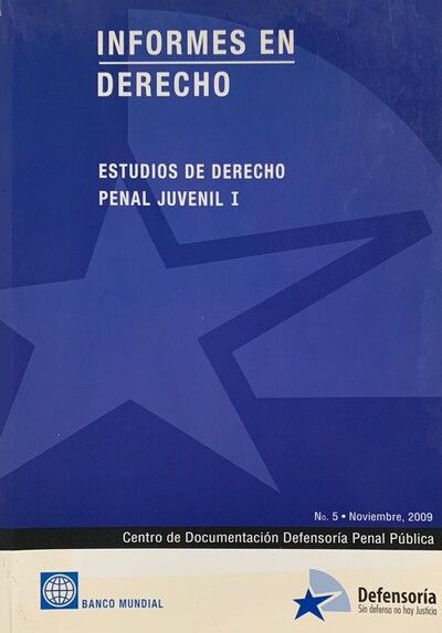 Informe en derecho: Estudio de derecho penal juvenil I