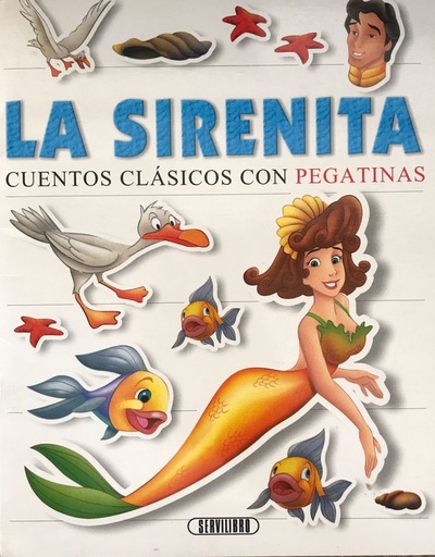 La Sirenita. Libro de pegatinas - Disney