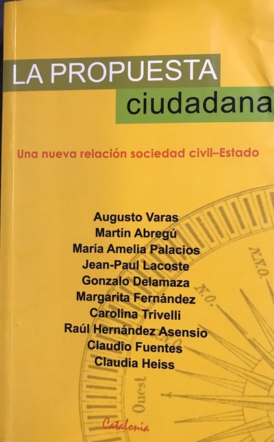 La propuesta ciudadana : Una nueva relación sociedad civil-Estado_imagen