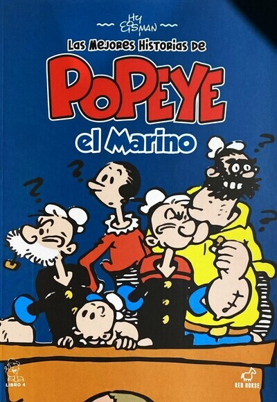 Las mejores historias de Popeye: El marino, Libro 4
