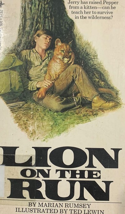 Lion on the Run
