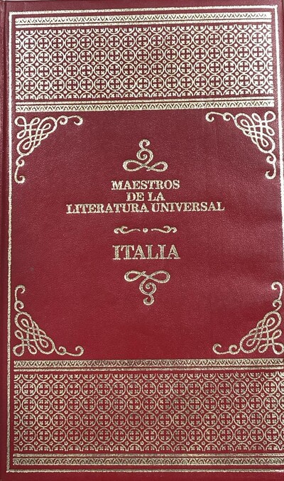 Maestros de la literatura universal: Italia / Tapa Dura