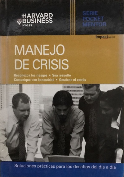 Manejo de Crisis / Tapa dura
