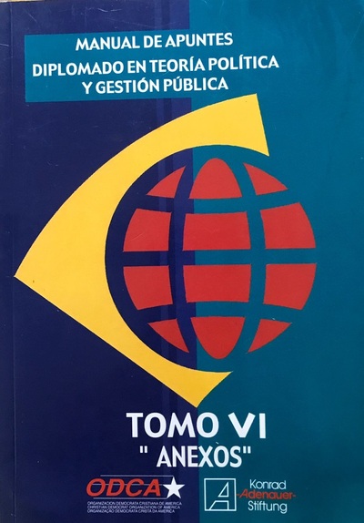 Manual de apuntes : Diplomado en teoría política y gestión pública Tomo VI "Anexos"_imagen